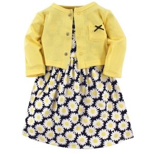 Hudson Baby Dress & Cardigan set